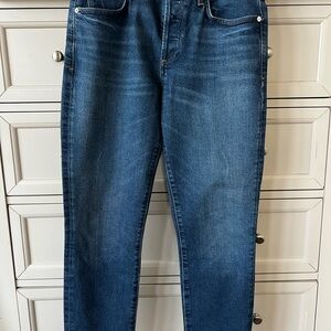Citizens Of Humanity Dark Blue Straight Jeans